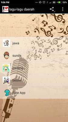 Emulate Android APK lagu-lagu daerah Emulate Android APK lagu-lagu daerah