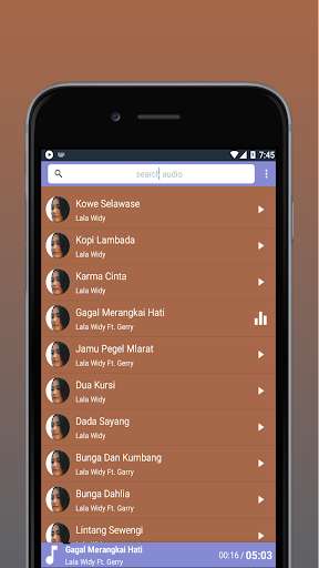 Run android online APK Lagu Lala Widi Koplo Album from MyAndroid or emulate Lagu Lala Widi Koplo Album using MyAndroid
