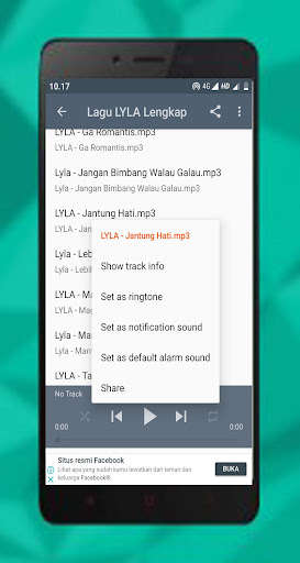 Run android online APK Lagu LYLA Band Lengkap from MyAndroid or emulate Lagu LYLA Band Lengkap using MyAndroid
