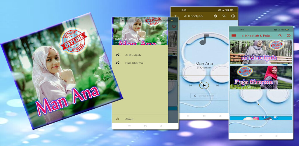 Run android online APK Lagu Man Ana aiKhodijah Puja S from MyAndroid or emulate Lagu Man Ana aiKhodijah Puja S using MyAndroid