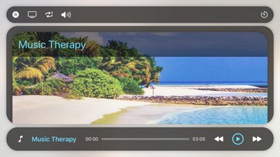 Emulate iPhone app Laguna Beach Party Music Mix using MyAndroid