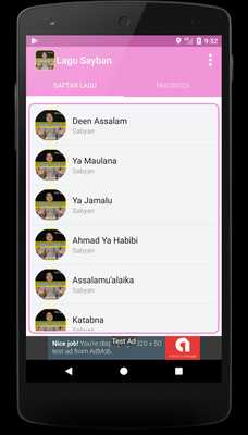 Emulate Android APK Lagu Nissa Sabyan Full Album