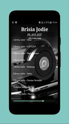 Emulate Android APK lagu Seandainya - Brisia Jodie