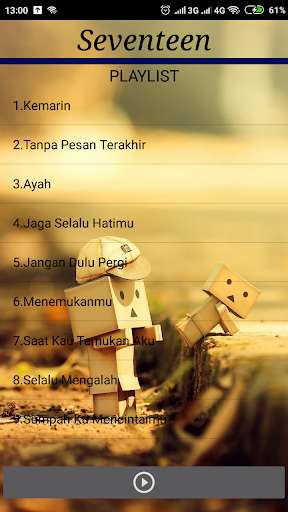 Run android online APK lagu SEVENTEEN - Kemariinn from MyAndroid or emulate lagu SEVENTEEN - Kemariinn using MyAndroid