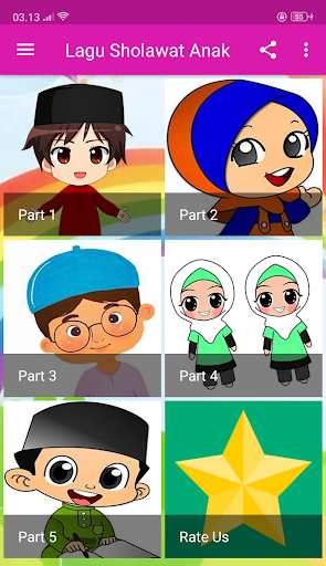 Run android online APK Lagu Sholawat Anak Terlengkap Offline from MyAndroid or emulate Lagu Sholawat Anak Terlengkap Offline using MyAndroid