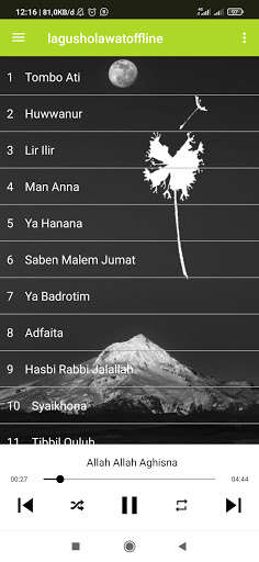 Run android online APK Lagu Sholawat Nabi Remix from MyAndroid or emulate Lagu Sholawat Nabi Remix using MyAndroid