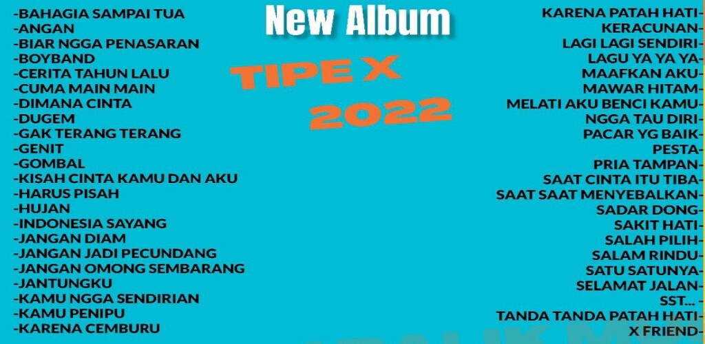 Run android online APK Lagu Tipe X 2022 Offline Mp3 from MyAndroid or emulate Lagu Tipe X 2022 Offline Mp3 using MyAndroid Run android online APK Lagu Tipe X 2022 Offline Mp3 from MyAndroid or emulate Lagu Tipe X 2022 Offline Mp3 using MyAndroid