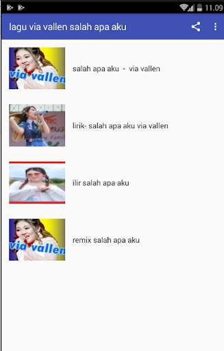 Run android online APK lagu via vallen salah apa aku from MyAndroid or emulate lagu via vallen salah apa aku using MyAndroid