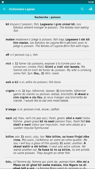 Run android online APK Lagwan Dictionary from MyAndroid or emulate Lagwan Dictionary using MyAndroid