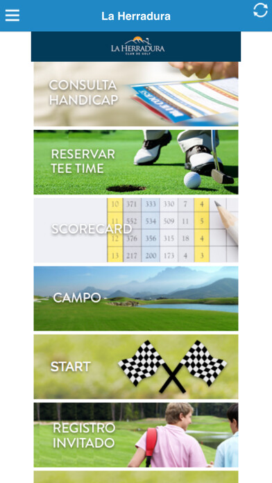 Emulate iPhone app La Herradura using MyAndroid
