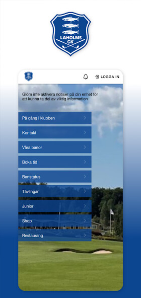 Run android online APK Laholms Golfklubb from MyAndroid or emulate Laholms Golfklubb using MyAndroid