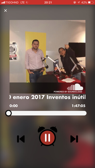 Emulate iPhone app La Hora del Té HN using MyAndroid