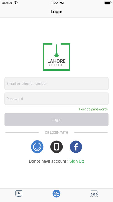 Emulate iPhone app Lahore Social using MyAndroid Emulate iPhone app Lahore Social using MyAndroid
