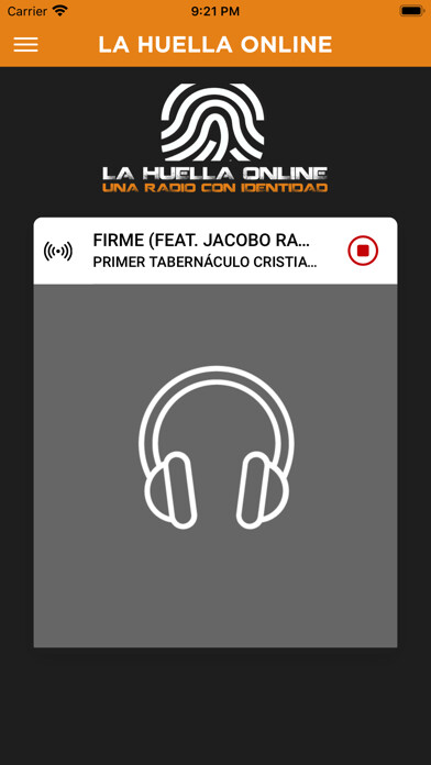Emulate iPhone app La Huella Online using MyAndroid