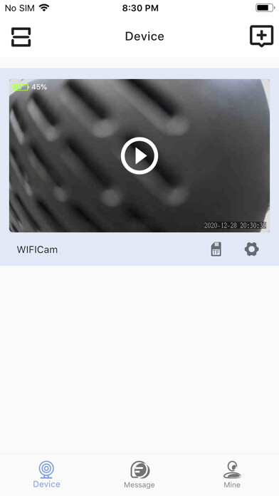 Emulate iPhone app LaiCam using MyAndroid
