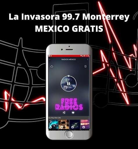 Run android online APK La Invasora 99.7 Monterrey MEXICO GRATIS from MyAndroid or emulate La Invasora 99.7 Monterrey MEXICO GRATIS using MyAndroid