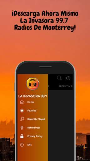 Run android online APK La Invasora 99.7 Monterrey Mx from MyAndroid or emulate La Invasora 99.7 Monterrey Mx using MyAndroid