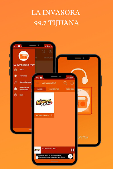 Run android online APK La Invasora 99.7 Tijuana from MyAndroid or emulate La Invasora 99.7 Tijuana using MyAndroid Run android online APK La Invasora 99.7 Tijuana from MyAndroid or emulate La Invasora 99.7 Tijuana using MyAndroid