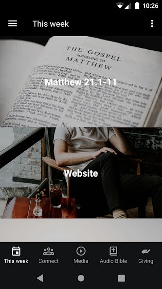 Emulate iPhone app Lake Charles Bible Church using MyAndroid Emulate iPhone app Lake Charles Bible Church using MyAndroid