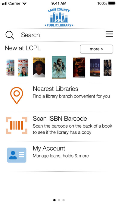 Emulate iPhone app Lake County Public Library using MyAndroid Emulate iPhone app Lake County Public Library using MyAndroid