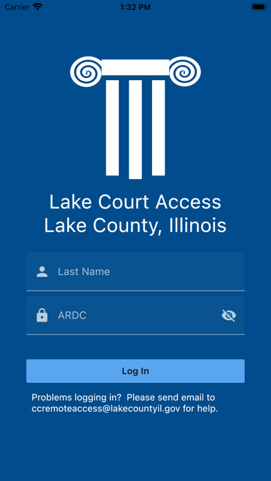 Emulate iPhone app Lake Court Access using MyAndroid Emulate iPhone app Lake Court Access using MyAndroid