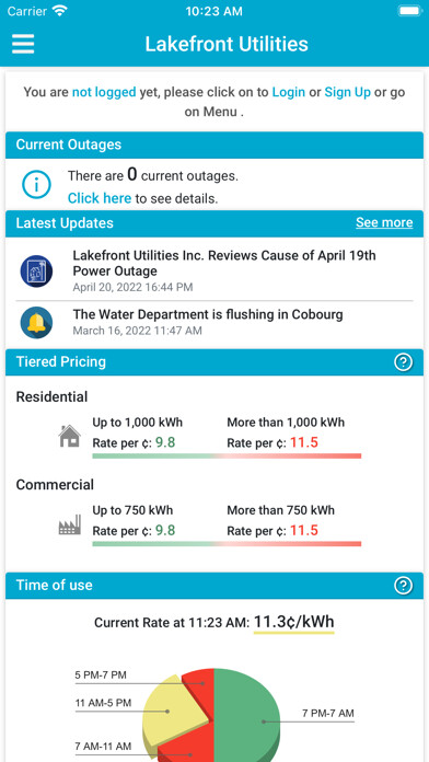 Emulate iPhone app Lakefront Utilities using MyAndroid Emulate iPhone app Lakefront Utilities using MyAndroid