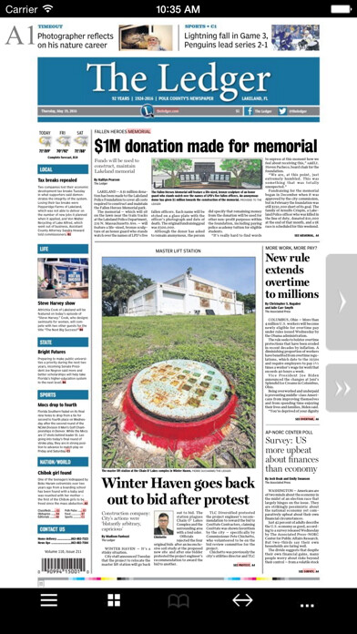 Emulate iPhone app Lakeland Ledger eEdition using MyAndroid Emulate iPhone app Lakeland Ledger eEdition using MyAndroid