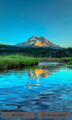 Run android online APK Lake Mountain Live Wallpaper from MyAndroid or emulate Lake Mountain Live Wallpaper using MyAndroid