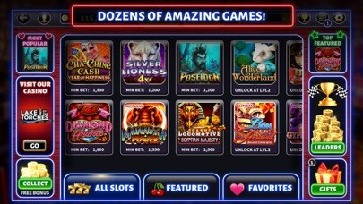 Emulate iPhone app Lake of The Torches Slots using MyAndroid