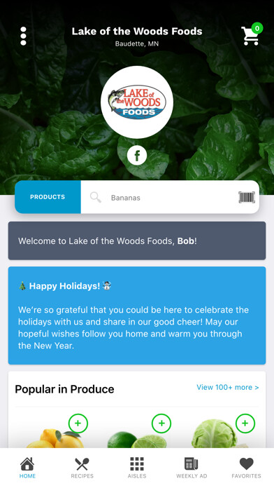 Emulate iPhone app Lake of the Woods Foods using MyAndroid Emulate iPhone app Lake of the Woods Foods using MyAndroid