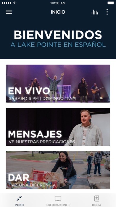 Emulate iPhone app Lake Pointe en Español using MyAndroid Emulate iPhone app Lake Pointe en Español using MyAndroid