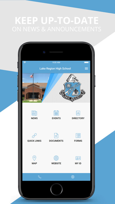 Emulate iPhone app Lake Region High School using MyAndroid Emulate iPhone app Lake Region High School using MyAndroid