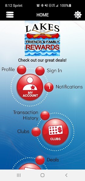 Run android online APK Lakes Friends  Family Rewards from MyAndroid or emulate Lakes Friends  Family Rewards using MyAndroid