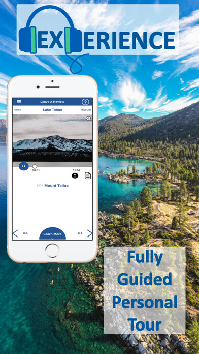 Emulate iPhone app Lake Tahoe California GPS Tour using MyAndroid