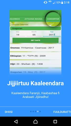 Run android online APK Lakkooftuu Baraa - Kaaleendara Afaan Oromootiin from MyAndroid or emulate Lakkooftuu Baraa - Kaaleendara Afaan Oromootiin using MyAndroid