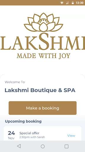 Run android online APK Lakshmi Boutique & SPA from MyAndroid or emulate Lakshmi Boutique & SPA using MyAndroid