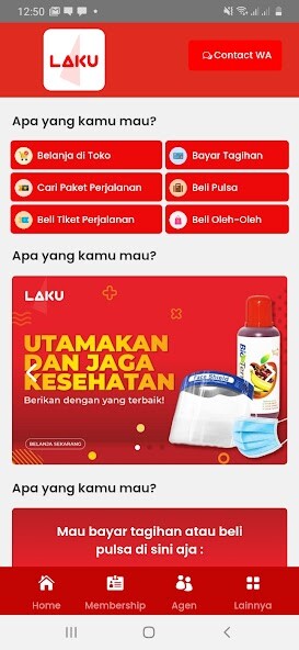 Run android online APK LAKU - Aplikasi Pre-Order from MyAndroid or emulate LAKU - Aplikasi Pre-Order using MyAndroid