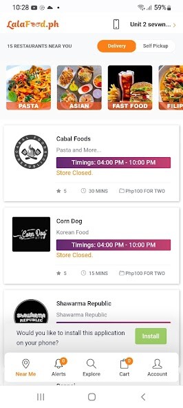 Run android online APK Lalafood from MyAndroid or emulate Lalafood using MyAndroid Run android online APK Lalafood from MyAndroid or emulate Lalafood using MyAndroid