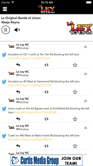 Emulate iPhone app La Ley 101.1 FM using MyAndroid Emulate iPhone app La Ley 101.1 FM using MyAndroid