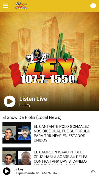 Run android online APK La Ley Tampa 107.7FM 1550AM from MyAndroid or emulate La Ley Tampa 107.7FM 1550AM using MyAndroid Run android online APK La Ley Tampa 107.7FM 1550AM from MyAndroid or emulate La Ley Tampa 107.7FM 1550AM using MyAndroid