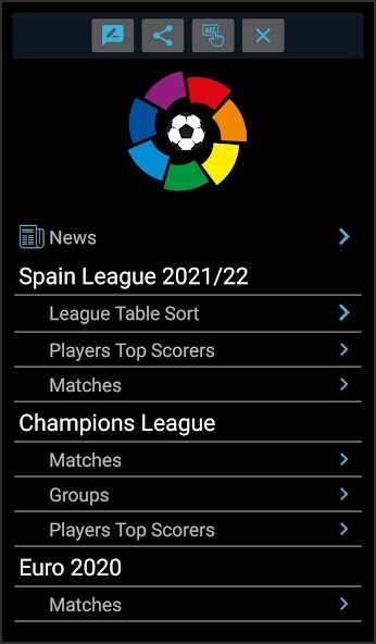 Run android online APK La Liga + Champions League from MyAndroid or emulate La Liga + Champions League using MyAndroid Run android online APK La Liga + Champions League from MyAndroid or emulate La Liga + Champions League using MyAndroid