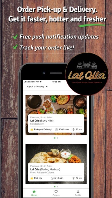 Emulate iPhone app Lal Qila Food Ordering App using MyAndroid Emulate iPhone app Lal Qila Food Ordering App using MyAndroid