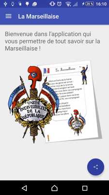 Emulate Android APK La Marseillaise