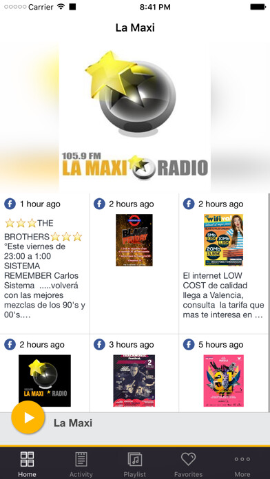 Emulate iPhone app La Maxi using MyAndroid