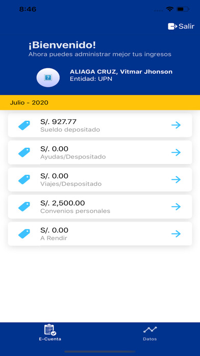 Emulate iPhone app LAMB Financiero using MyAndroid Emulate iPhone app LAMB Financiero using MyAndroid