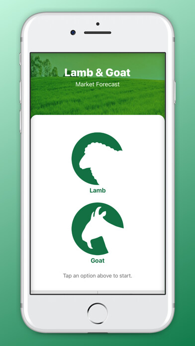 Emulate iPhone app Lamb & Goat Market Forecast using MyAndroid
