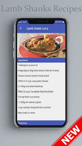 Run android online APK Lamb Shanks Recipes / easy baked lamb shank recp from MyAndroid or emulate Lamb Shanks Recipes / easy baked lamb shank recp using MyAndroid