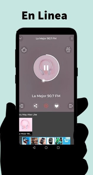 Run android online APK La Mejor 90.7 Tijuana Radio Mexico - NO OFICIAL from MyAndroid or emulate La Mejor 90.7 Tijuana Radio Mexico - NO OFICIAL using MyAndroid