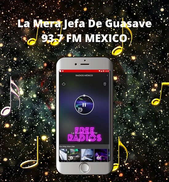 Run android online APK La Mera Jefa De Guasave 93.7 FM MEXICO from MyAndroid or emulate La Mera Jefa De Guasave 93.7 FM MEXICO using MyAndroid