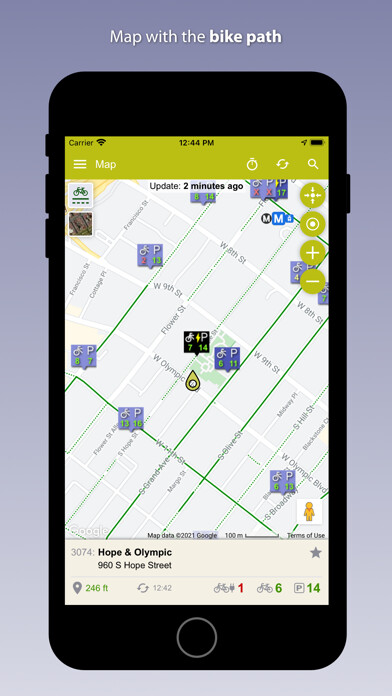 Emulate iPhone app LA Metro Bike Share using MyAndroid Emulate iPhone app LA Metro Bike Share using MyAndroid